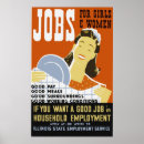 Recherche de emploi posters Travail