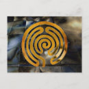 Zoek naar labyrint briefkaarten Kunst