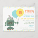 Recherche de robots mignons invitations Science fiction