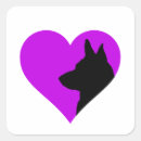 Recherche de silhouette de chien autocollants Mignon