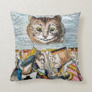 Recherche de chat de cheshire coussins Imaginaire