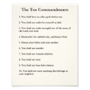 Recherche de dix commandements posters Bible