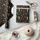 Recherche de poivrons piments papier cadeau Coloré