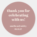 Recherche de rose mariage autocollants Typographie