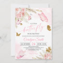 Recherche de pink butterfly baby shower invitations Printemps