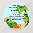 Recherche de de tortue anniversaire invitations Mignonette