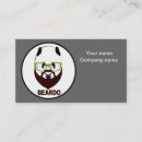 Recherche de moustache cartes visite Barbe