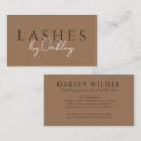 Recherche de bruns cartes visite Client(e)