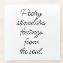 Recherche de poésie dessous de verres Inspirant