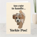 Zoek naar yorkie kaarten Schattig