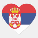 Recherche de drapeau de la serbie autocollants Patriotisme