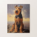Zoek naar airedale terrier puzzels Schattig