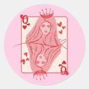 Recherche de reine rouge autocollants Rose