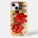 Recherche de poinsettia de noël iphone coques Poinsettes