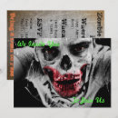 Recherche de zombis invitations Partie