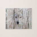 Recherche de visage loup puzzles Animal