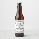 Recherche de wedding bière étiquettes Anniversaire