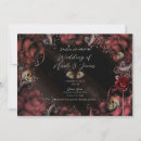 Recherche de crâne mariage invitations Floral