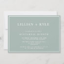 Recherche de sage green invitations Simple