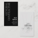 Recherche de entrepreneur général cartes visite Professionnel