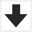 Recherche de directions autocollants Flèche