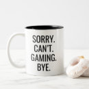 Recherche de humour gamer café tasses Joueur