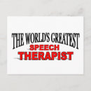 Recherche de thérapeutes cartes postales Orthophoniste
