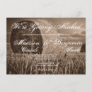 Recherche de rural mariage invitations Champ