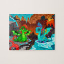 Zoek naar draken puzzels Fantasie