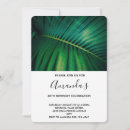 Recherche de palmier vert invitations Exotique