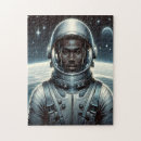 Zoek naar astronauten puzzels Exploratie