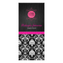 Recherche de rose et noir cartes publicitaires Élégant
