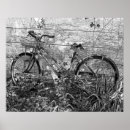 Recherche de vieux vélos posters Blanc