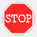 Recherche de traffic sign autocollants Rouge