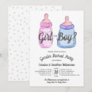 Recherche de biberon invitations Garçon ou fille