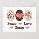 Recherche de scrapbooker cartes postales Coeur