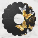 Recherche de noir et blanc marque verres Papillons en or