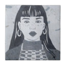 Recherche de portraits femelles carreaux Portrait femelle
