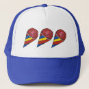 Recherche de cerises casquettes Rouge