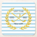 Recherche de golf dessous de verres Golfeur