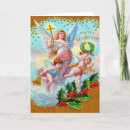 Recherche de vintage angel christmas vœux cartes Cherub