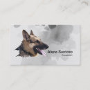 Recherche de allemande cartes visite Chien