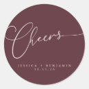 Recherche de elegant burgundy autocollants Élégant