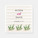 Recherche de dessert serviettes Rose