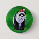 Recherche de panda de noël badges Ours