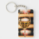 Recherche de verre de vin porteclés Rouge