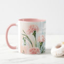 Recherche de fleur de janvier tasses Anniversaire