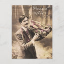 Recherche de moustache drôle cartes postales Rétro