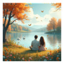 Recherche de lac cygne posters Amour