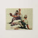Recherche de baseball puzzles Rétro